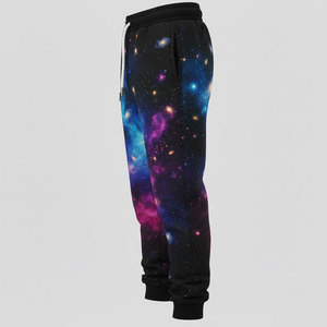 กางเกงวอร์มผู้ชายดีไซน์ใหม่คุณภาพสูง สตรีทแวร์สุดฮิต สินค้าขายดี ระบายอากาศได้ดี รับผลิตแบบ OEM - Product Image 4