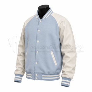 Chaqueta Universitaria Personalizada, Chaqueta Letterman Bordada para Hombre y Mujer, Fabricante de Chaquetas Bomber de Béisbol al por Mayor OEM - Product Image 3