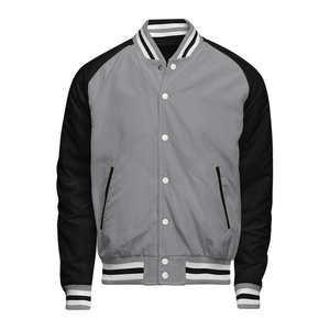 Nueva Chaqueta Varsity de Diseño Premium con Mangas de Cuero y Parches de Chenilla, Chaqueta de Béisbol Personalizada de Alta Calidad para Hombre al por Mayor - Product Image 6