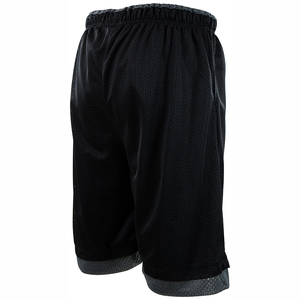 Custom Basketball <b>Shorts</b> <b>Men</b> Black <b>White</b> Trim Mesh Streetwear Sports <b>Shorts</b> With Drawstring Waist Mesh <b>Shorts</b> - Product Image 6