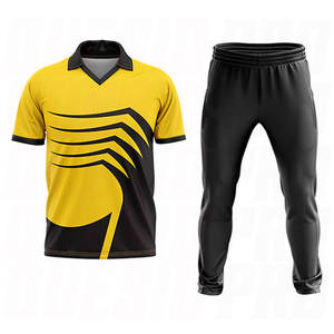 Maillot de cricket personnalisé, design d'uniforme d'équipe, prix bas, nouvel uniforme de cricket sublimé, qualité supérieure, respirant - Product Image 1
