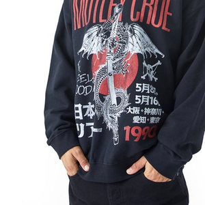 Sweat-shirt surdimensionné personnalisable en coton premium, streetwear, production en gros pour les marques de vêtements - Product Image 4