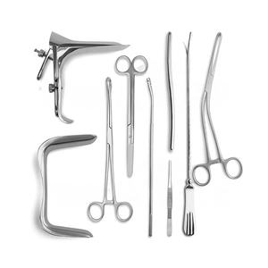 Juego de Instrumentos Quirúrgicos Ginecológicos TEGRA de Alta Calidad, 9 Piezas, Acero Inoxidable Alemán, Certificado CE, Aprobado por ISO - Product Image 1