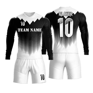 Uniforme de Fútbol Deportivo Más Vendido, 100% Poliéster, Ligero y de Secado Rápido, Personalizable, Mangas Largas - Product Image 4