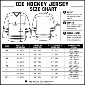 Jersey de Hockey sobre Hielo de Alta Calidad, Dinámico y Atrevido, Impresión Completa en Poliéster, Uniforme Deportivo Profesional Listo para la Liga - Product Image 6