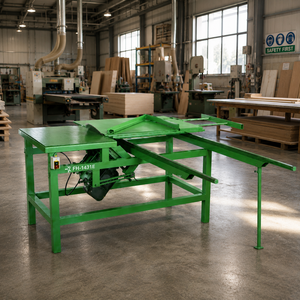Scie à table FH-1431E 380V, machine à bois, capacité de coupe 3 pouces 0 ° -45 °   Style horizontal biseauté, niveau de sécurité élevé - Product Image 1