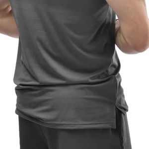 Men's <b>Charcoal</b> Gray Slim Fit Crew Neck Short Sleeve <b>T</b> <b>Shirt</b>, Plain Basic Tee for Everyday Casual Wear - Product Image 5