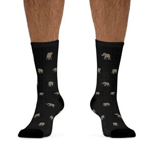 Chaussettes personnalisées en laine et coton, fabriquées directement en usine, différentes tailles et couleurs, qualité supérieure avec emballage, chaussettes pour hommes, femmes et enfants - Product Image 1