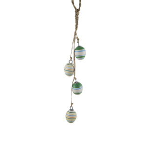 Colorful Garland Natural Wood Balls Material Hanging Ornaments Indoor Festive Design Multi Shape Christmas Tree Hanging Decor - Product Image 1