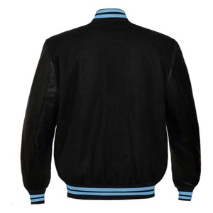 Wholesale Designer Leather Versity Jacket Plus Size <b>Men's</b> Leather Versity Jackets Lightweight Leather Versity Jacket For <b>Man</b> - Product Image 6