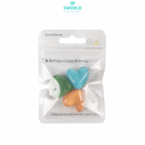 Sworldme OEM Wholesale Resin Animal Rabbit Keychain Cartoon Decorative Charm DIY Craft Accessory - Product Image 3
