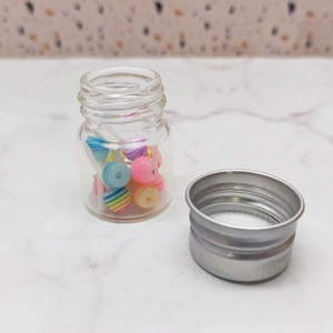 1 12 Scale Candy Jar Bottle Miniature with Lollipop Clear Glass Jar for Dollhouse Playground Decor <b>Accessories</b> for Age 14+ - Product Image 2
