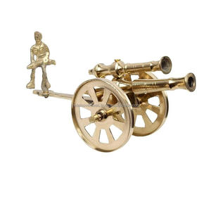 Prix de gros en laiton plaqué à la main Vintage Folk Art Europe 15 pouces factice décorative pour la maison Showpiece Made by Metal Overseas - Product Image 1