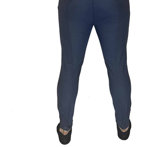 Pantalones de equitación para mujer de alto rendimiento, largos, antideslizantes con agarre de silicona, cintura media, alta elasticidad, personalizables - Product Image 2