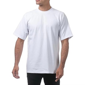 Camiseta Casual de Verano para Hombre, 100% Algodón Jersey, Cuello Redondo, Manga Corta, Lisa, Oversize, Ecológica - Product Image 4