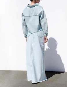 Tendance 2025 : Nouveaux ensembles en jean pour femmes, style étranger sophistiqué et très tendance - Product Image 2