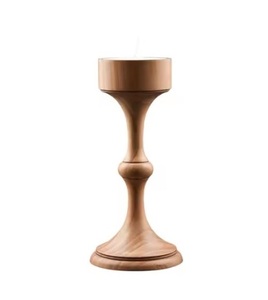 เชิงเทียนไม้ดีไซน์โบราณ สวยงามหรูหรา สำหรับตกแต่งบ้าน - Product Image 2