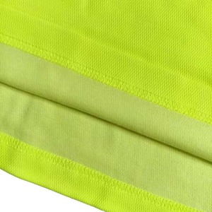 <b>Men</b> High Visibility Cotton <b>Work</b> T-<b>Shirt</b> With Pocket Yellow - Product Image 5