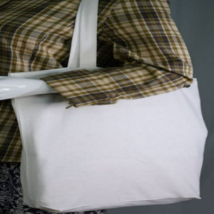 Sac fourre-tout en toile de coton 100% réutilisable et écologique personnalisé, sac de shopping en calicot pour femmes, logo imprimé pour un shopping durable - Product Image 3