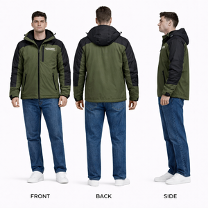 Chaqueta Ligera para Hombre, Impermeable, Transpirable, Cortavientos, Térmica, para Viajes, Ropa de Abrigo, Chaquetas para Hombre B2B - Product Image 5