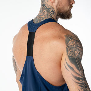 Débardeur de sport slim pour homme de haute qualité avec capuche, en coton respirant, style décontracté, imprimé personnalisé - Product Image 6