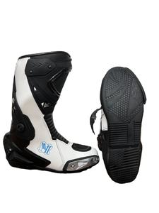 Bottes de moto en cuir véritable sur mesure, respirantes, confortables, pour homme et femme, toutes saisons, tendance, vente chaude - Product Image 4
