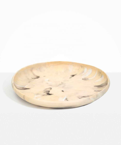Premium Quality Handmade Resin <b>Large</b> Dinnerware <b>Tray</b> Platter Polished Finish Swirl Pattern Modern Luxury Design Stocked 50pcs - Product Image 1
