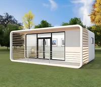 Maison Modulaire Préfabriquée ConReady Tainer pour Hôtel, Bureau et Villa – Chambre Capsule Spatiale Économique en Acier – Maison Mobile