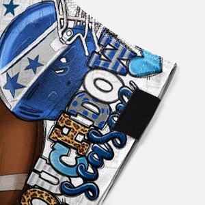 Customized Design American Football Sports Adult Youth Children Cleat Covers Spats Non-slip Shoe Covers Spike Football Cleats - Product Image 4