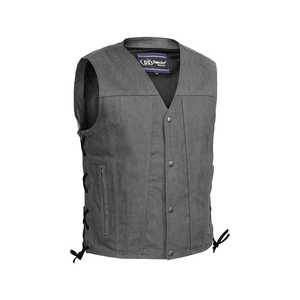 Gilet de moto en jean pour homme Wild Venture - Product Image 1