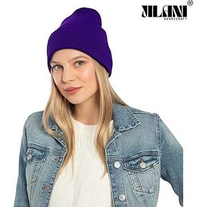 Gorro Morado para Mujer Jilani Handicraft - Product Image 5