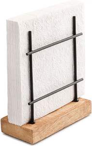 Support à serviettes en bronze vieilli personnalisé en gros, décorations de table en métal, porte-serviettes en vrac pour table à manger - Product Image 6