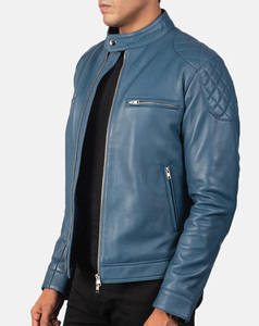 Chaqueta Casual de Invierno para Hombre, Talla Grande, Forrada de Felpa, Chaqueta de Cuero para Motocicleta - Product Image 2