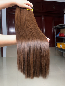 ลดราคาสุดคุ้ม! ผมต่อเวียดนามแบบ I-Tip Remy แท้ เกรด Double Drawn เนื้อผมตรงสลวย สีน้ำตาลธรรมชาติ ขายส่ง ขนาด 10 นิ้ว - Product Image 3