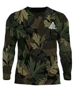 เสื้อตกปลาแขนยาวคอกลมลายปลาหลากหลายแบบ ยูนิเซ็กซ์ ผลิตจากโพลีเอสเตอร์ 100% ระบายอากาศได้ดี UPF 50 แห้งเร็ว สไตล์ที่ต้องมี - Product Image 1