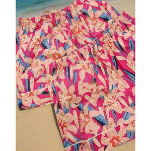 Pantalones cortos de dormir para mujer, color rosa, marca Lillies Sale, talla M - Product Image 2
