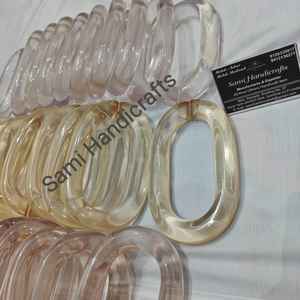 Chaînes en résine époxy transparentes colorées de grande taille pour la création d'œuvres murales personnalisées - Product Image 4