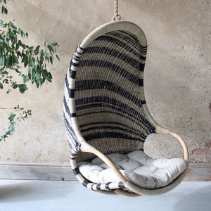 Best selling rattan <b>patio</b> hanging chair commercial furniture factory supply woven <b>swing</b> chairs - Product Image 3