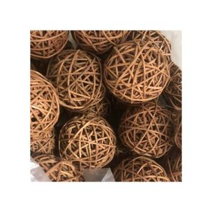 Bolas de Ratán de Color Natural para Decoración Navideña, Regalo, Bolas de Ratán de Colores Variados, Superventas, Adornos para Árboles de Navidad en Tendencia 2026 - Product Image 6