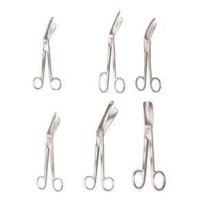 Tijeras para Vendajes Lister Manuales de Acero Inoxidable de 14.5 cm, Certificación CE Clase I, Esenciales para Primeros Auxilios Quirúrgicos - Product Image 6