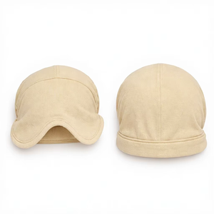 Gorro de Dormir Unisex Personalizable 100% Algodón Orgánico, Gorra de Viaje Suave y Transpirable, Ideal para la Piel, Regalo - Product Image 1