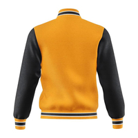 Vestes de baseball vintage pour hommes, personnalisables avec des patchs en chenille, broderie, écologiques, respirantes, en polyester/coton