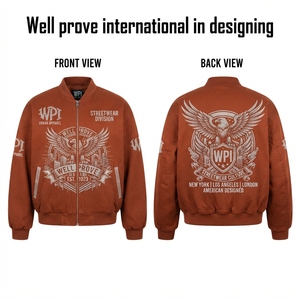 Chaqueta Bomber Premium Transpirable para Invierno, Color Caqui, Paneles Personalizados, Exterior de Nailon, Forro de Poliéster - Product Image 4