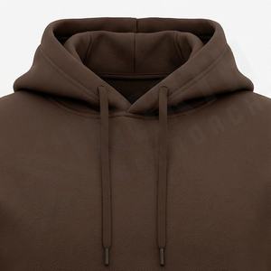 Sudadera con Capucha Estilo Básico para Hombre, Tejido de Algodón Mezclado, Sudadera Cálida y Suave, Capucha Ajustable, Bolsillo Delantero, Color Personalizado - Product Image 4
