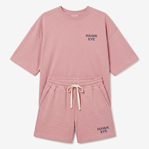 Ensemble de sport décontracté deux pièces pour femme 2026 : T-shirt et short assortis pour l'été - Product Image 3