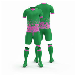 Uniforme de Fútbol Personalizado para Equipos |   Tallas para Hombres, Mujeres y Jóvenes |   Ropa Deportiva Ligera de Secado Rápido al por Mayor - Product Image 4