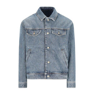 Nueva Colección de Verano, Chaqueta Vaquera para Hombre, Color Deslavado, Elegante, 100% Algodón, Impermeable, Transpirable, con Capucha, Estilo Urbano - Product Image 2
