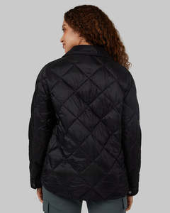 Gilet matelassé pour femme, col montant, coupe-vent, uni, 100 % nylon, décontracté, avec rembourrage en velours polyester, style streetwear, fermeture éclair, vêtement d'extérieur - Product Image 4