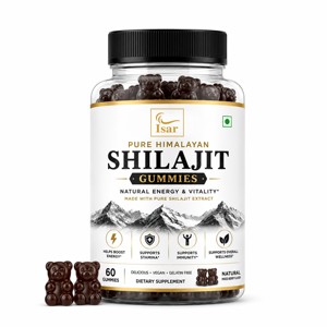 กัมมี่ shilajit gummies หิมาลัยของแท้100% พร้อมกัมมี่มะขามธรรมชาติขนาดใหญ่สำหรับผู้ชายและผู้หญิง - Product Image 1