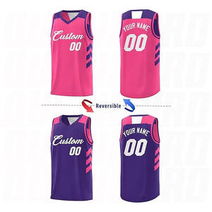 ชุดบาสเก็ตบอลราคาถูกที่สุด ชุดบาสเก็ตบอลแบบซับลิเมชั่นเต็มตัว กางเกงขาสั้น ชุดกีฬาทีม ชุดยูนิฟอร์มซับลิเมชั่น - Product Image 2